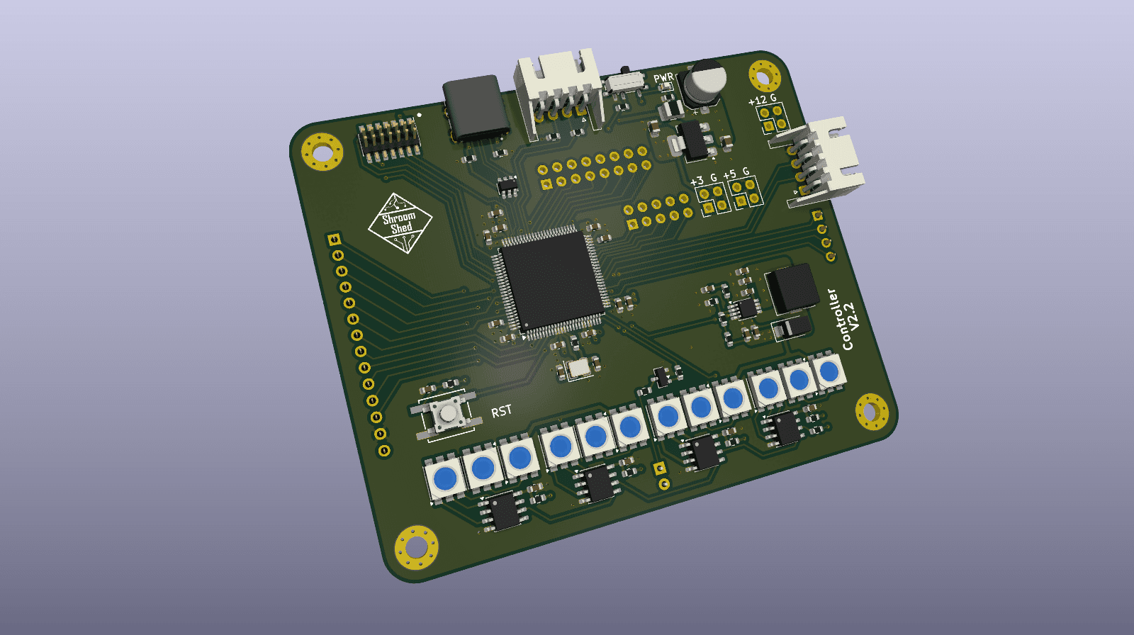 ShroomShed electronics board